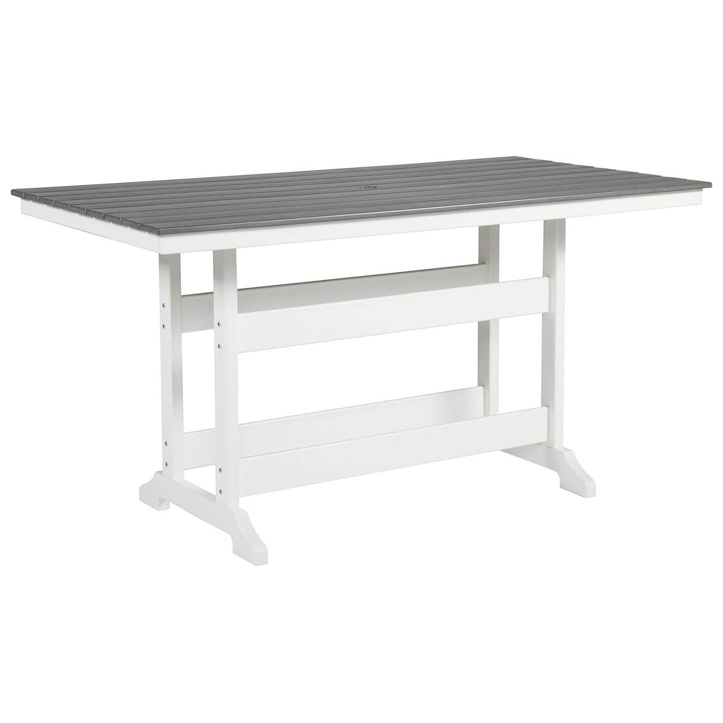 Transville - Counter Table W/Umb Opt