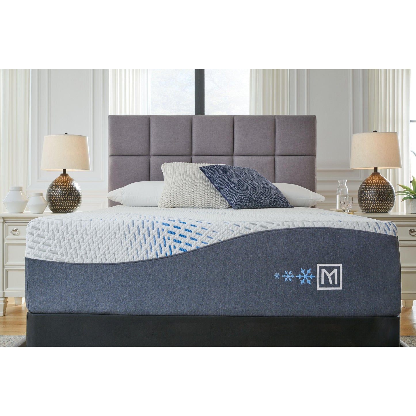 Millennium - Cushion Firm Gel Hybrid Mattress, Foundation