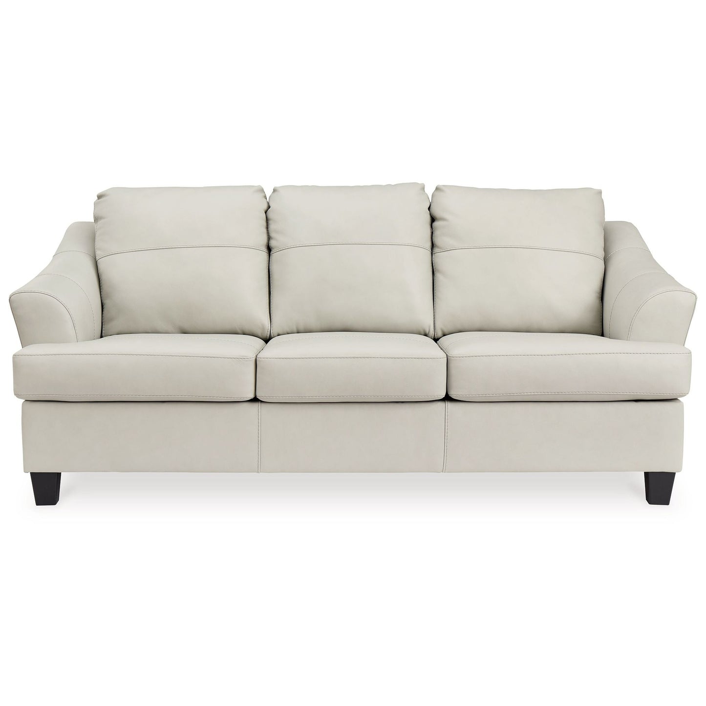 Genoa - Coconut - Queen Sofa Sleeper - Leather Match