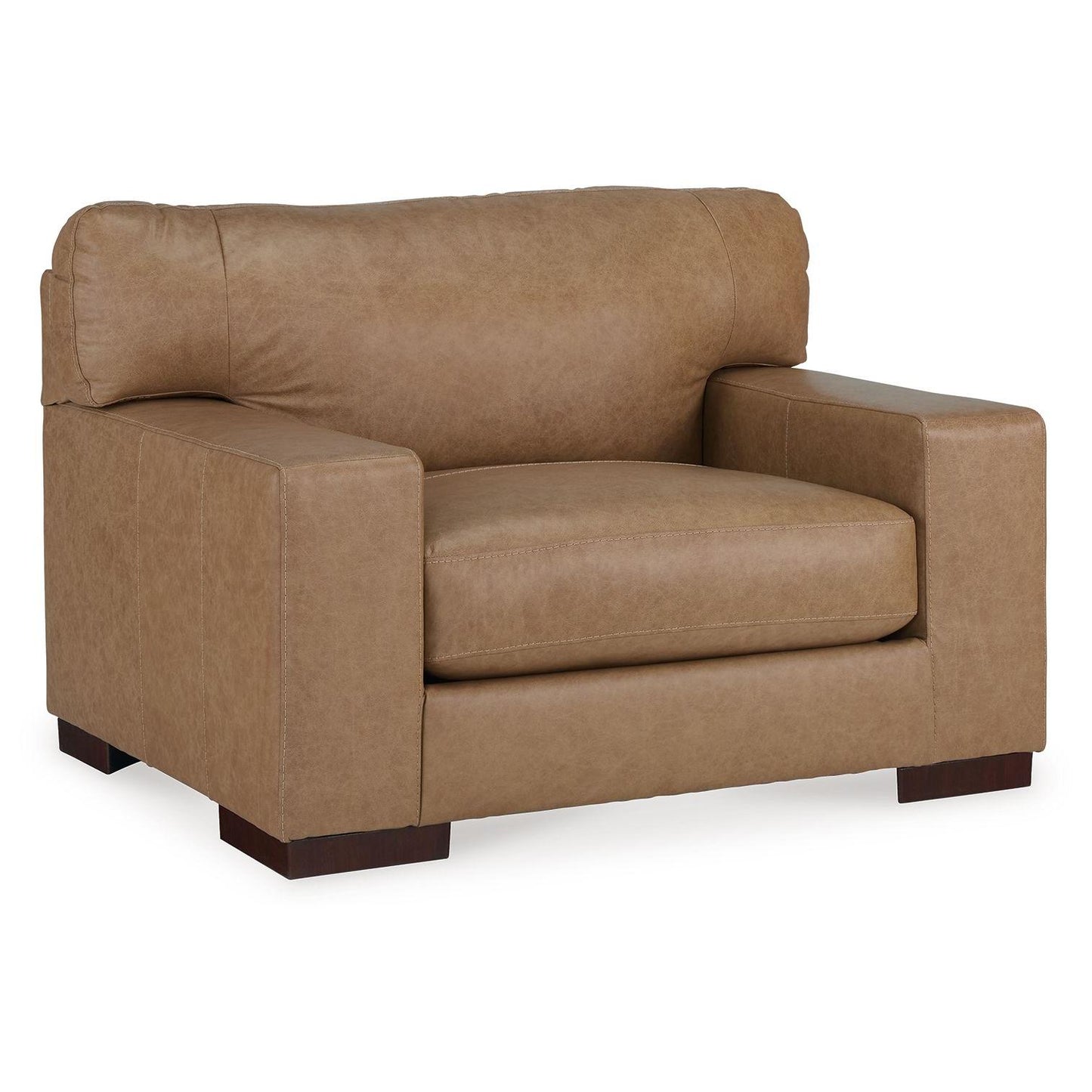 Lombardia - Tumbleweed - Chair And A Half - Leather Match