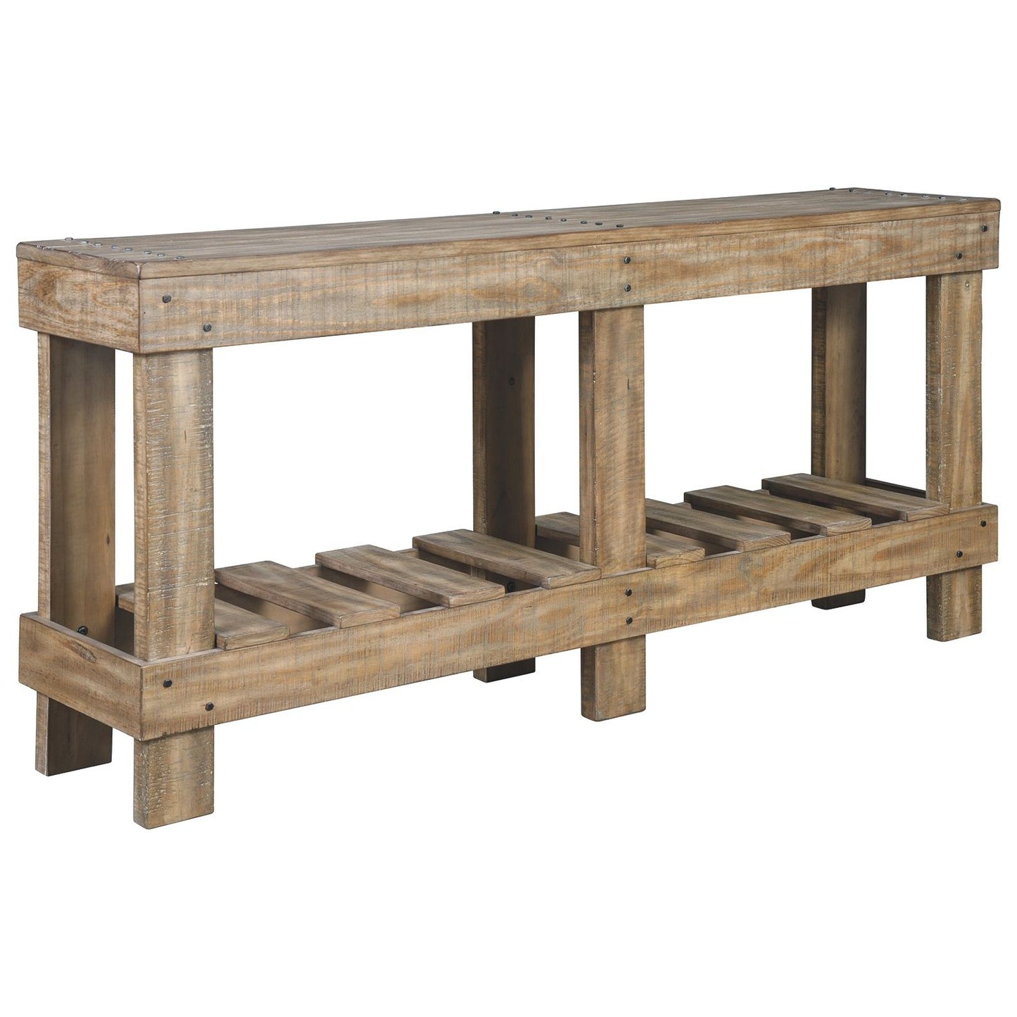 Susandeer - Brown - Console Sofa Table