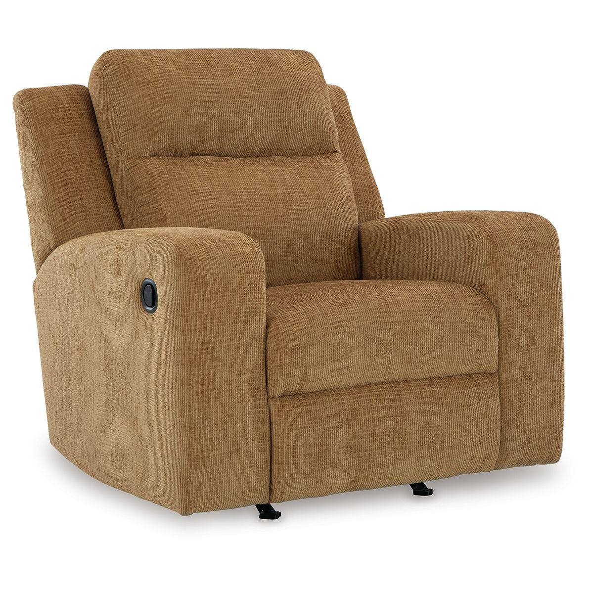 Kanlow - Honey - Rocker Recliner - Fabric