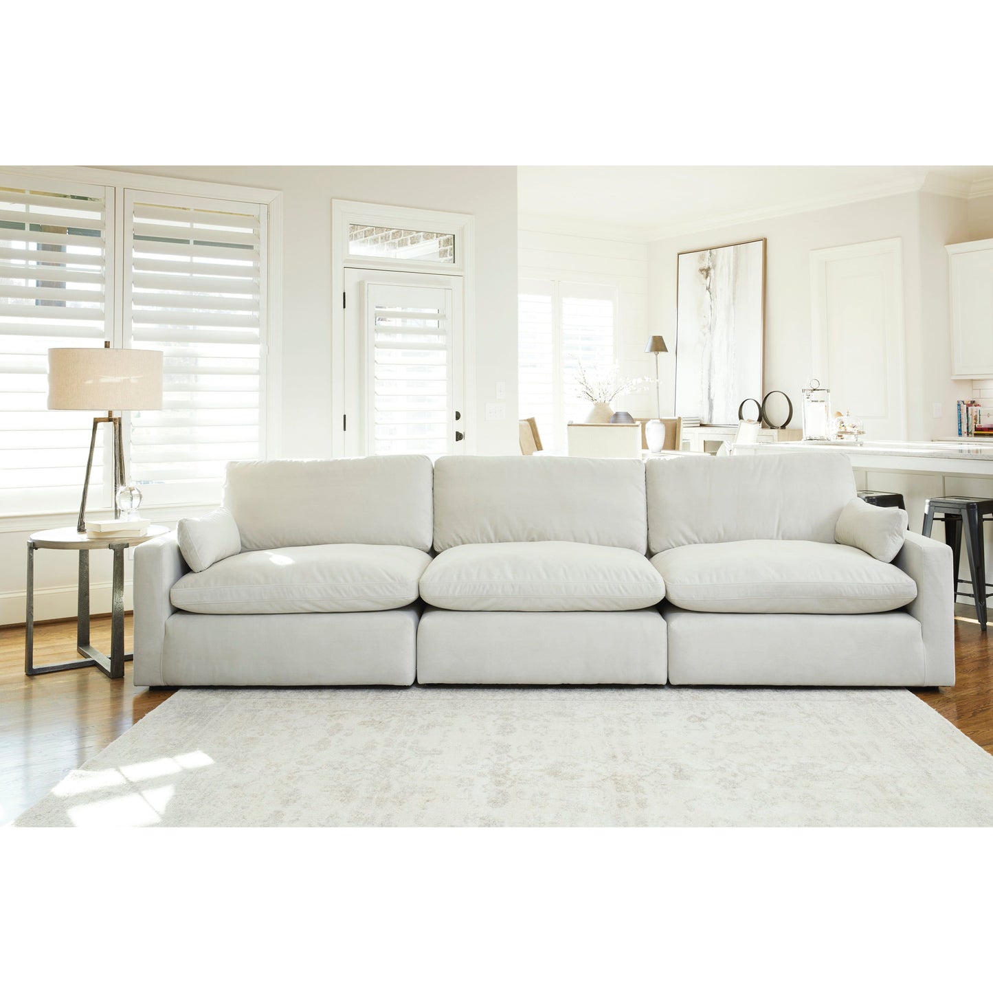 SOPHIE 3 PIECE SECTIONAL - IVORY