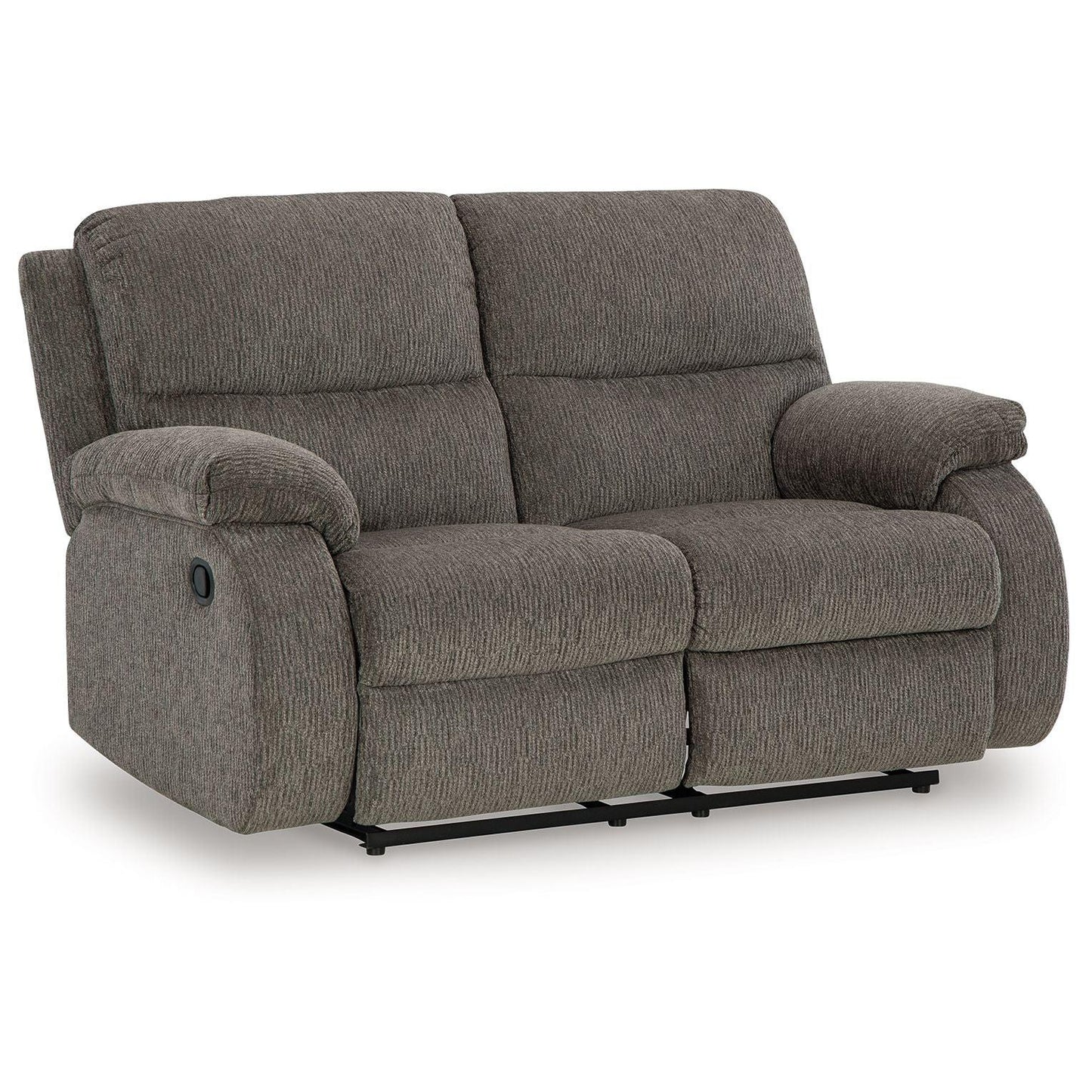 Scranto - Brindle - Reclining Loveseat - Fabric