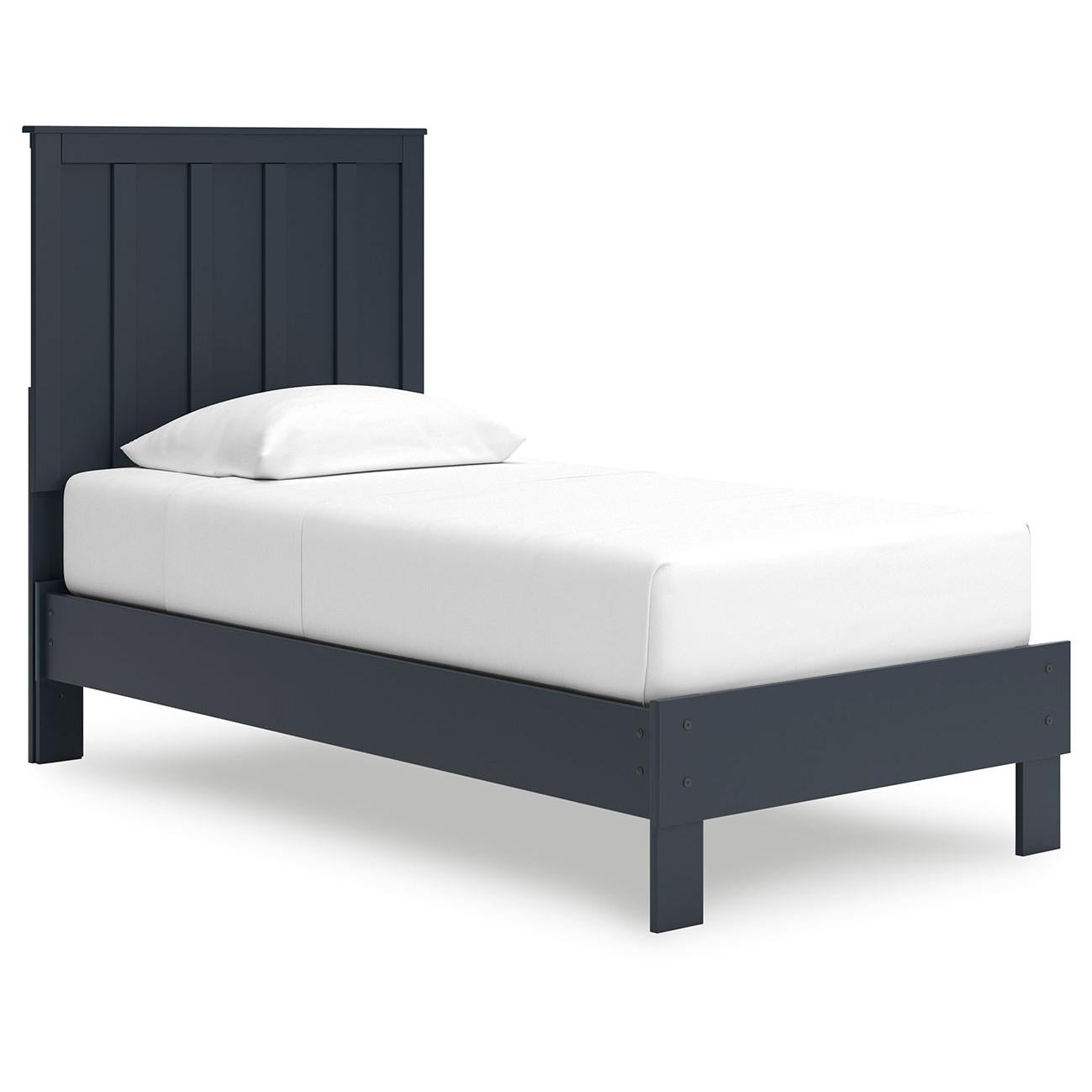 Simmenfort - Platform Bed With Panel Headboard
