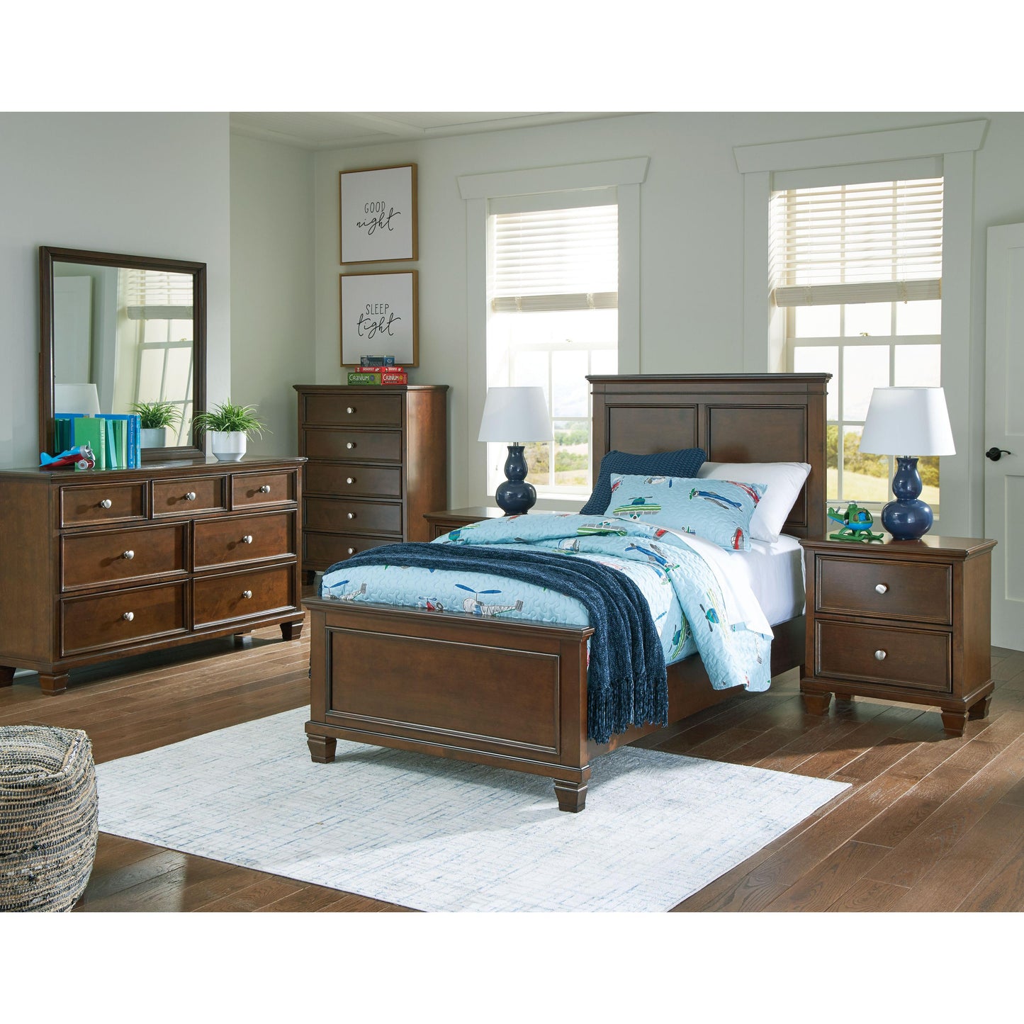 Danabrin - Panel Bedroom Set
