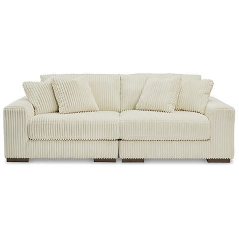 LINDYN 2 PIECE SECTIONAL SOFA - IVORY