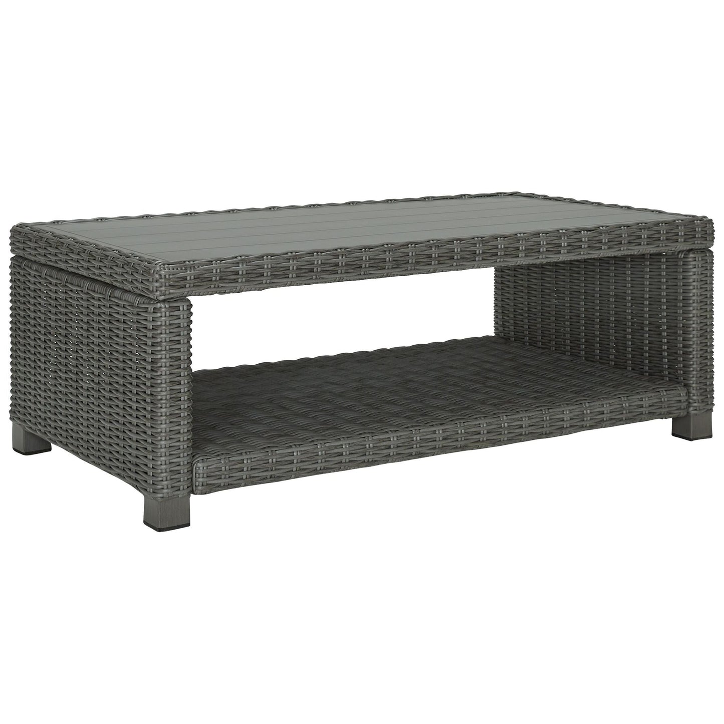Elite Park - Gray - Rectangular Cocktail Table