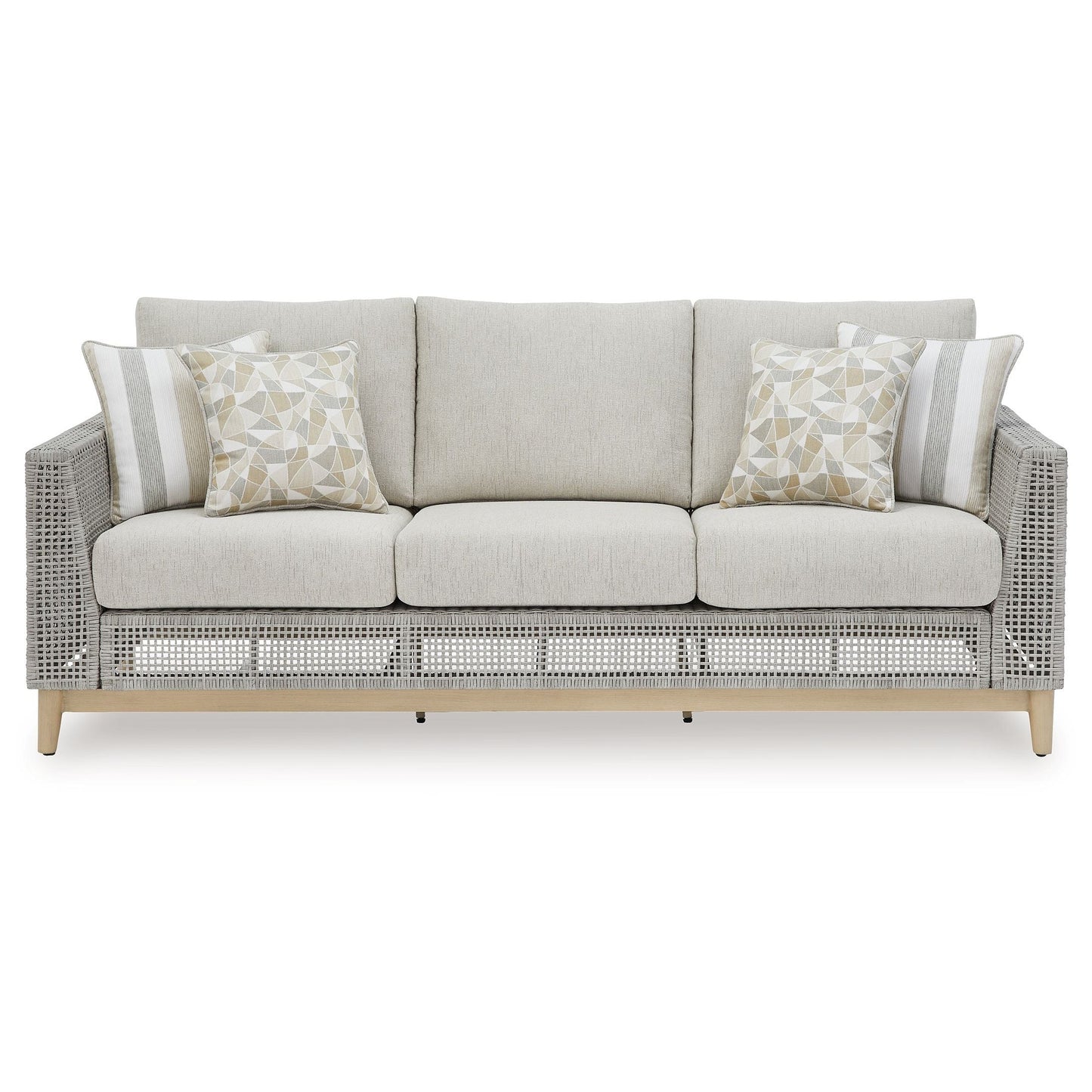 Seton Creek - Gray - Sofa With Cushion