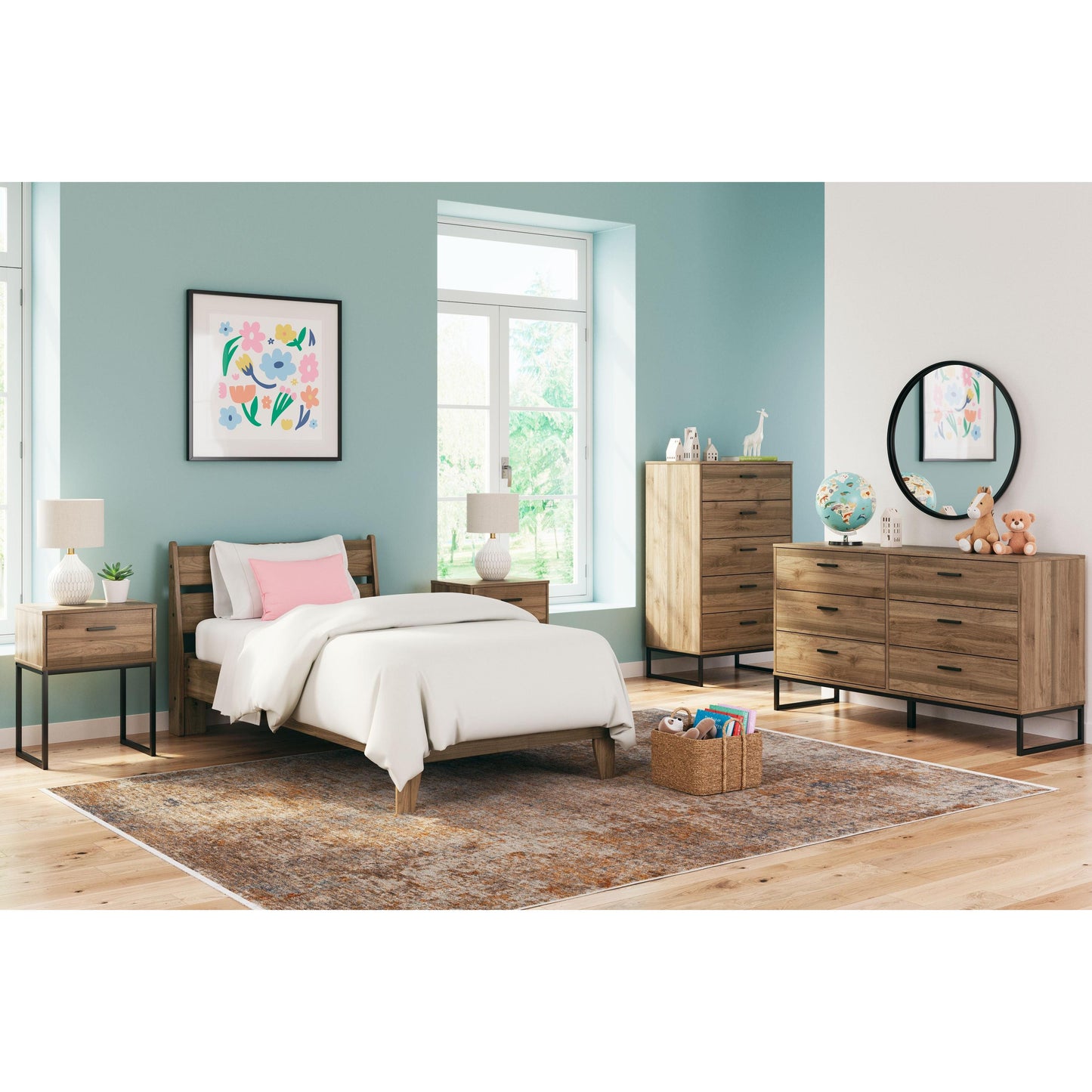 Deanlow - Panel Bedroom Set