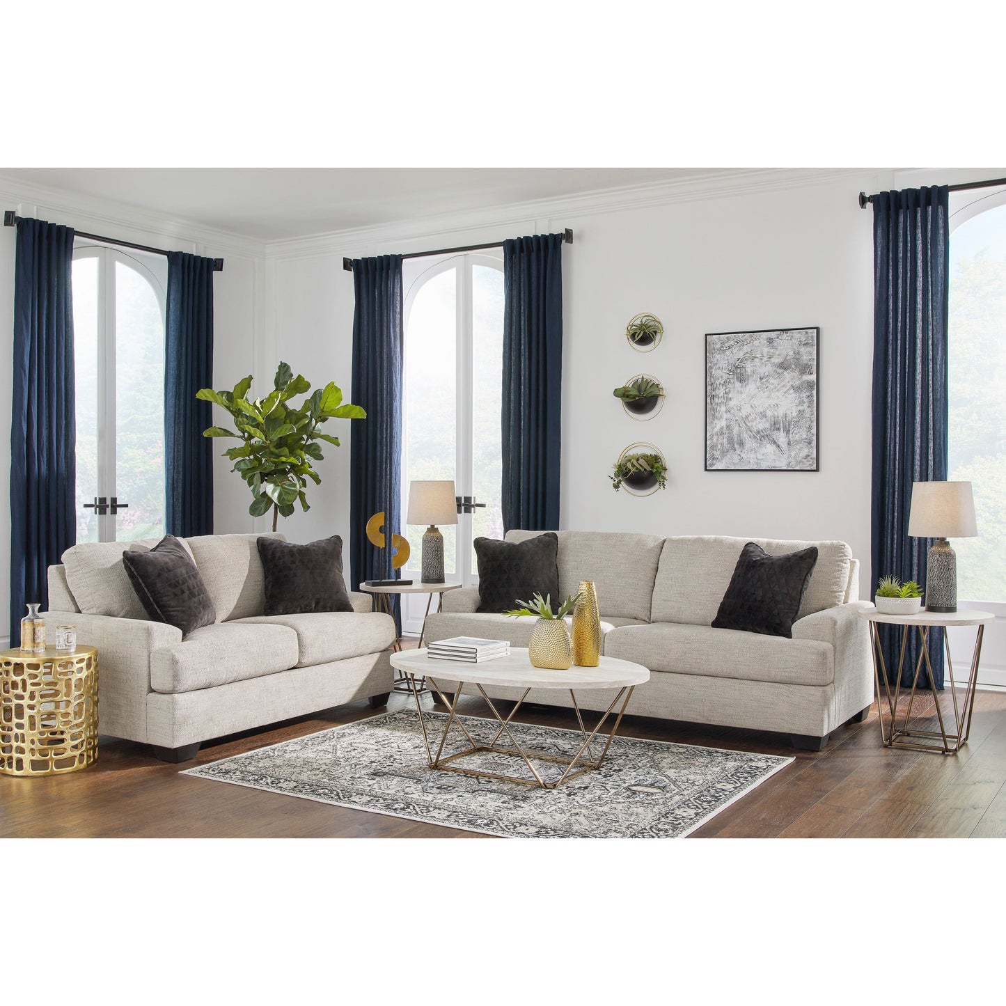 VAYDA SOFA- PEBBLE