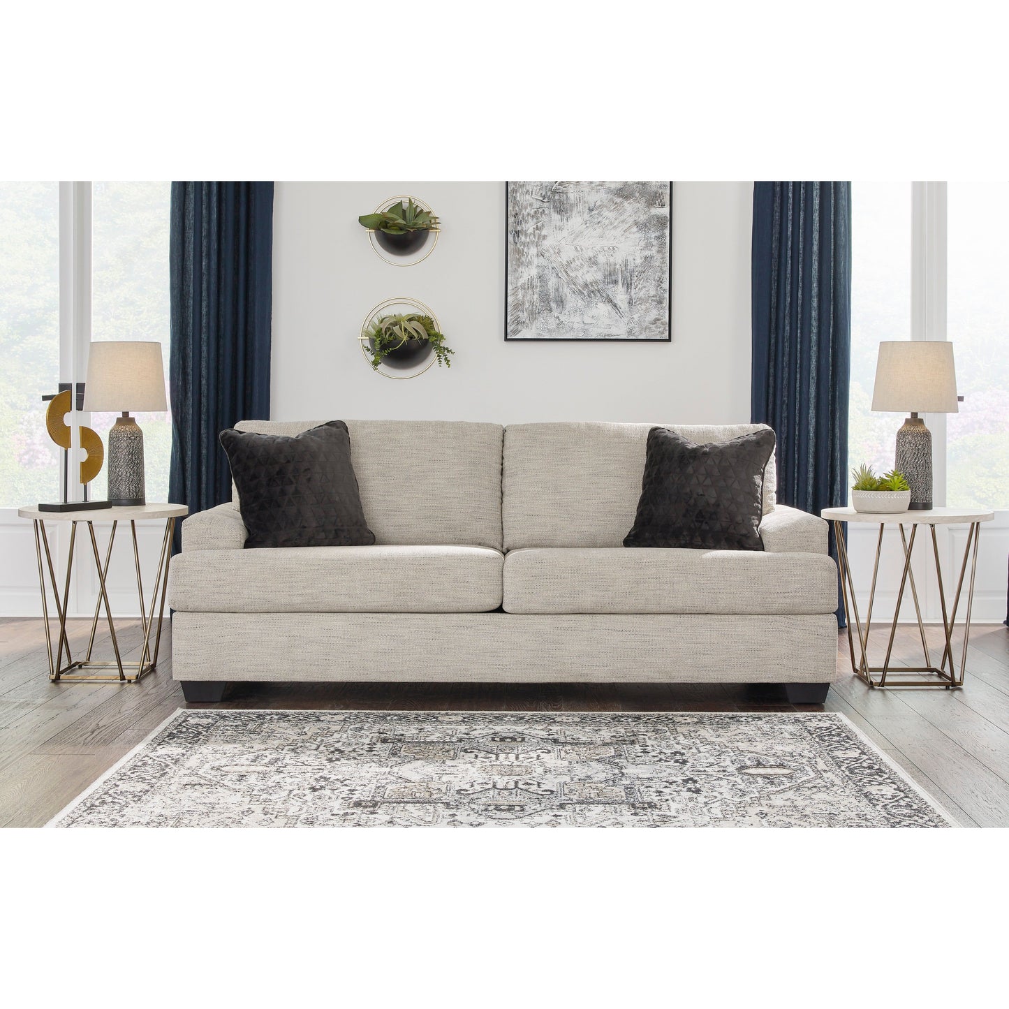 VAYDA SOFA- PEBBLE