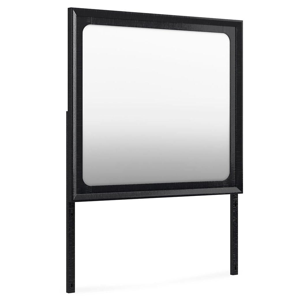 Londer - Black - Bedroom Mirror