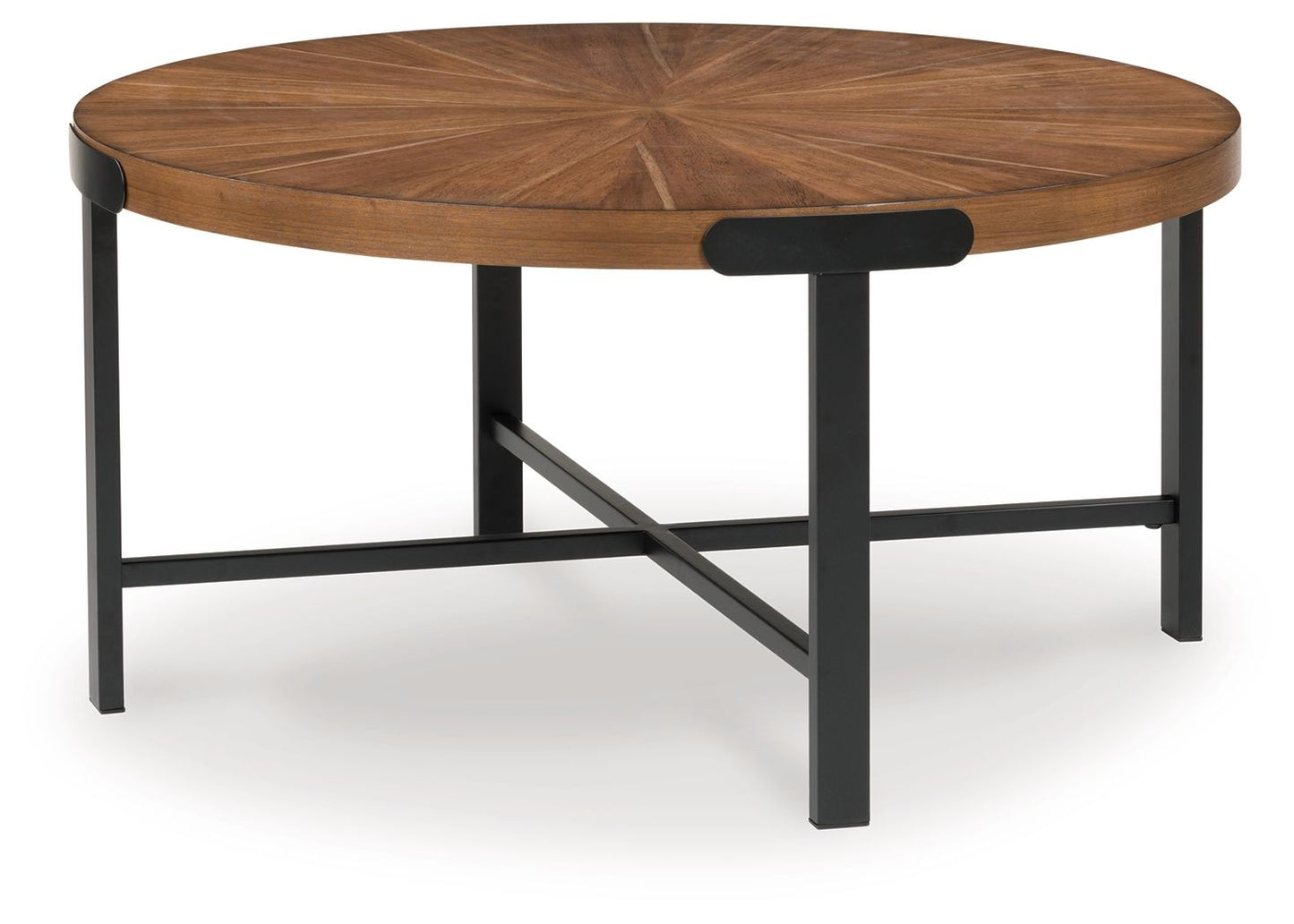 Crosstrail - Brown - Occasional Table Set (Set of 3)