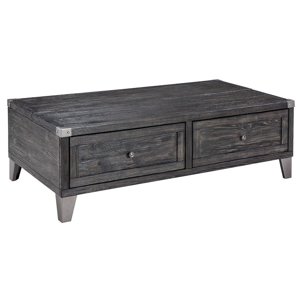 Todoe - Dark Gray - Lift Top Cocktail Table