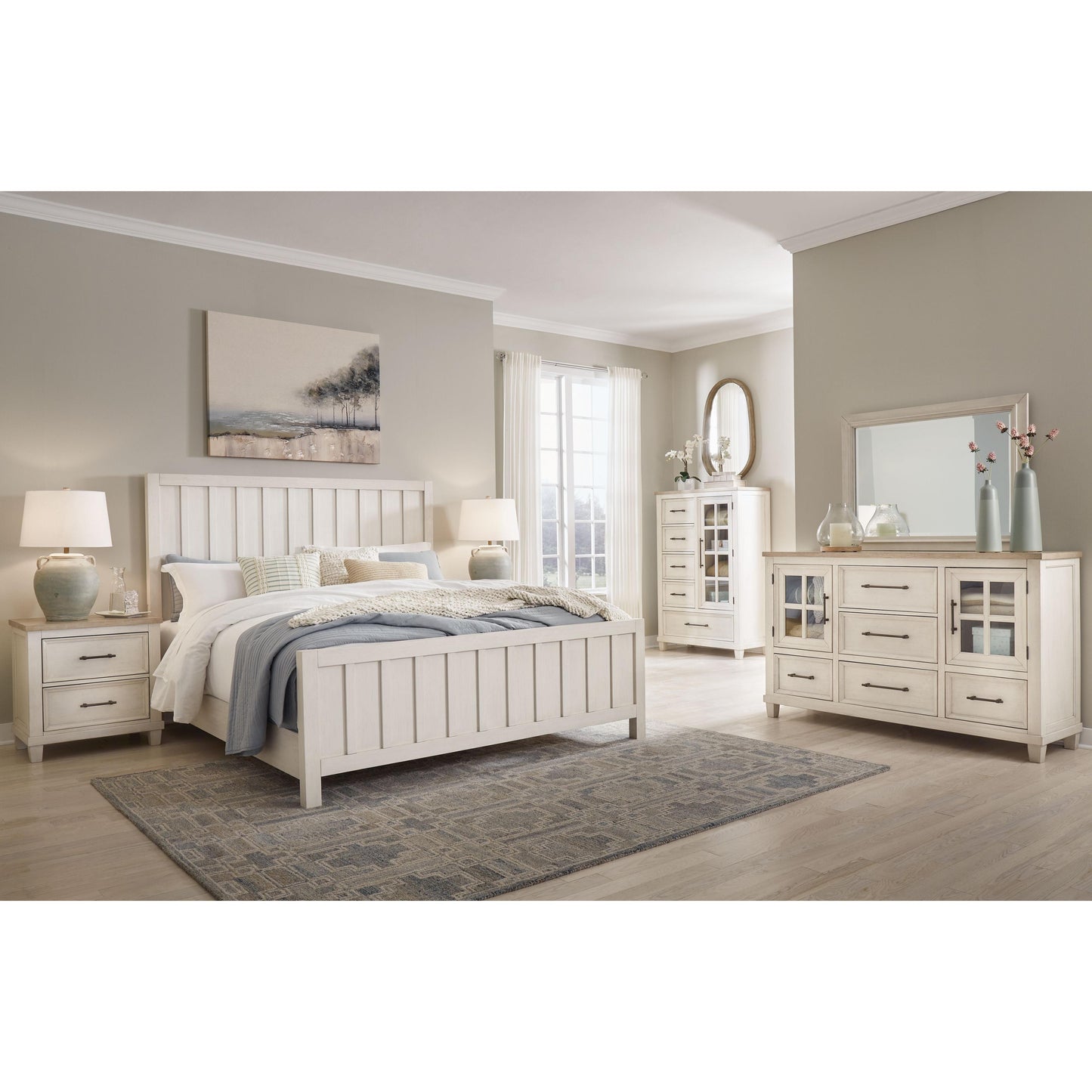 Shaybrock - Panel Bedroom Set