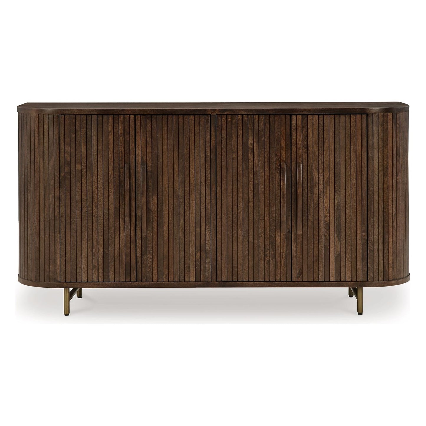 Amickly - Dark Brown - Accent Cabinet