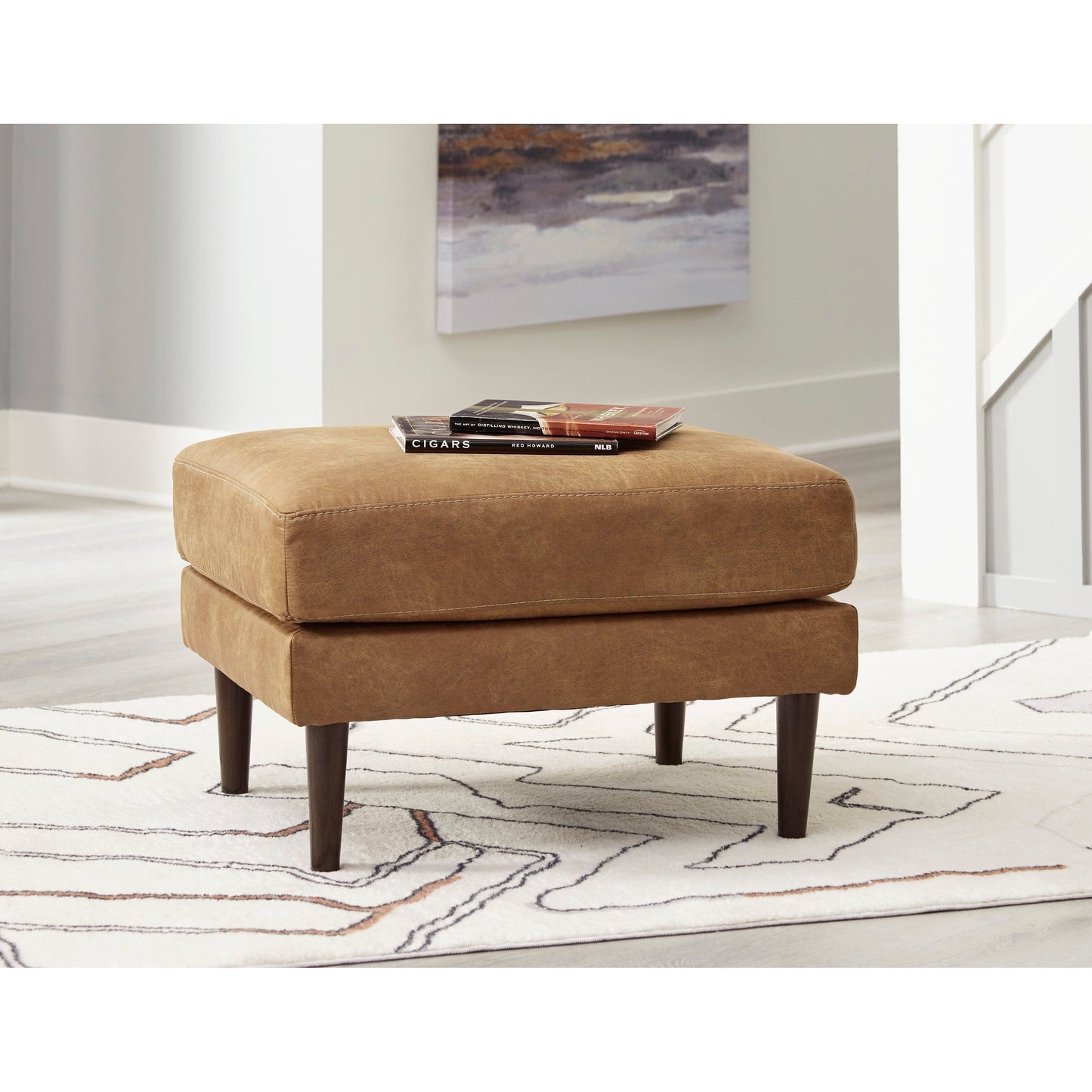 TELORA OTTOMAN - CARAMEL