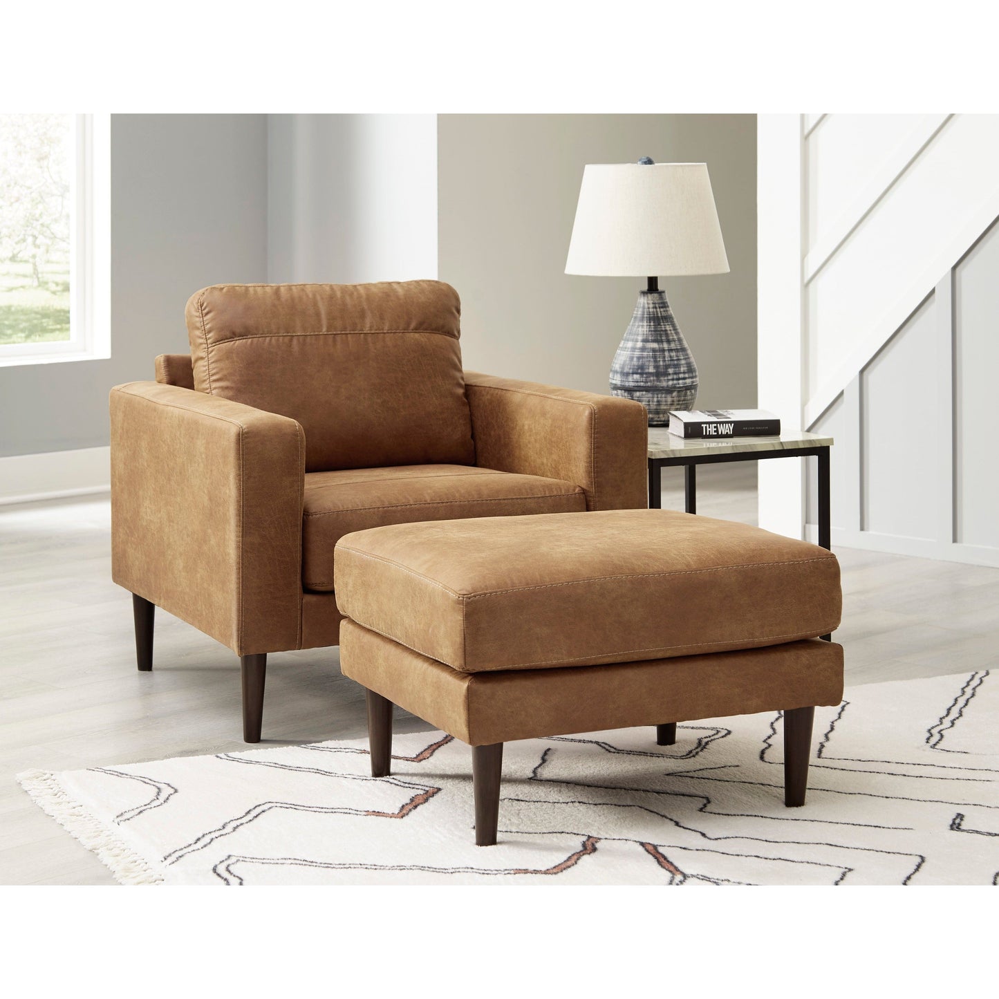 TELORA OTTOMAN - CARAMEL