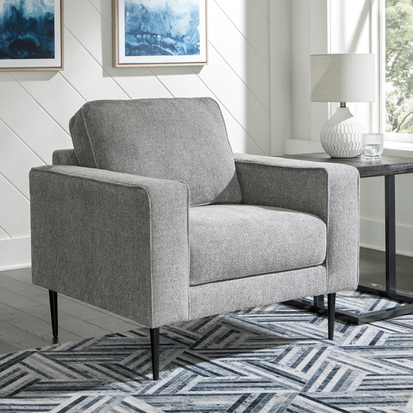 HAZELA CHAIR - CHARCOAL