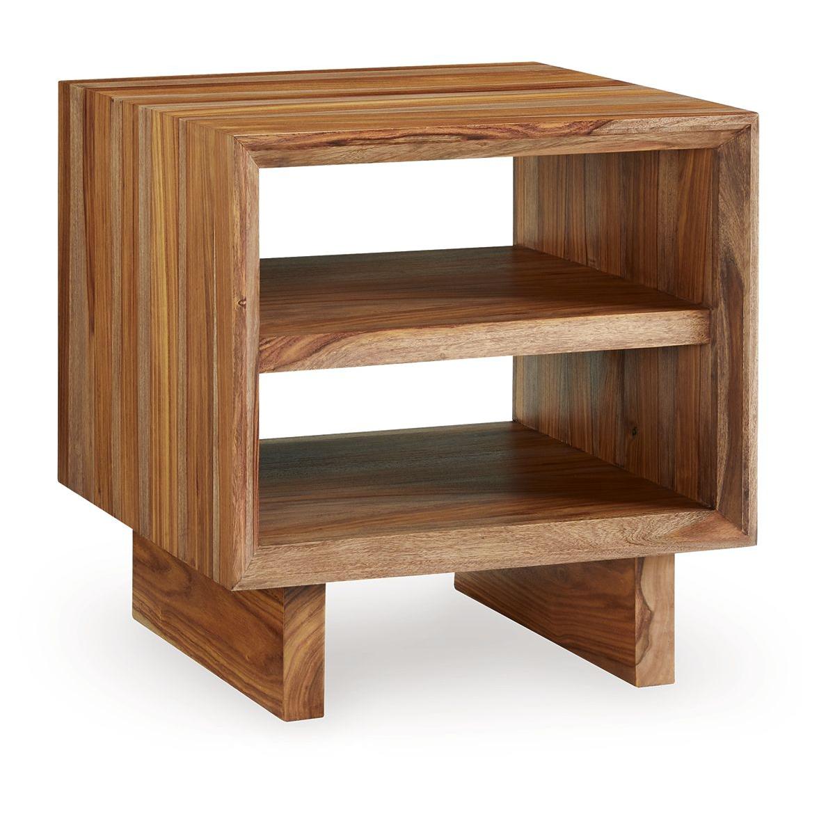Dressonni - Brown - Square End Table