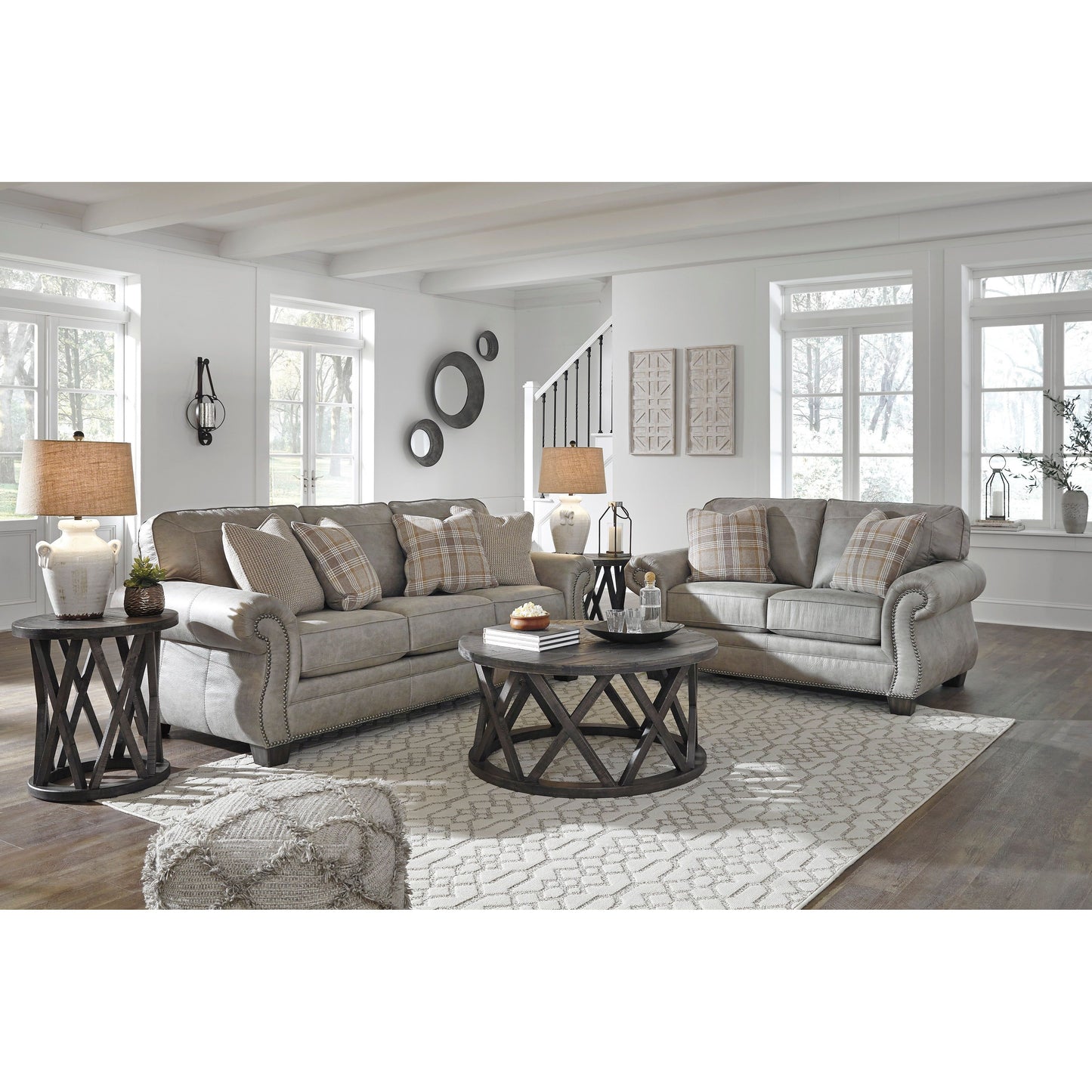 OLSBERG SOFA - STEEL