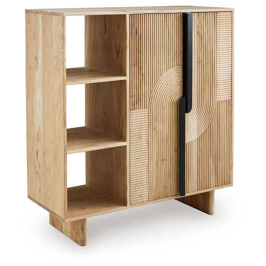 Kierwell - Natural - Accent Cabinet