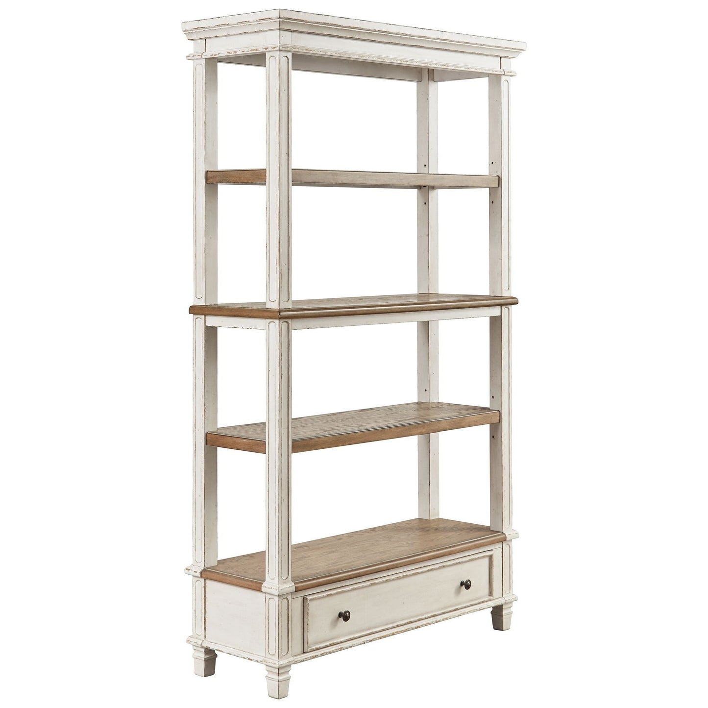 Realyn - Brown / White - Bookcase