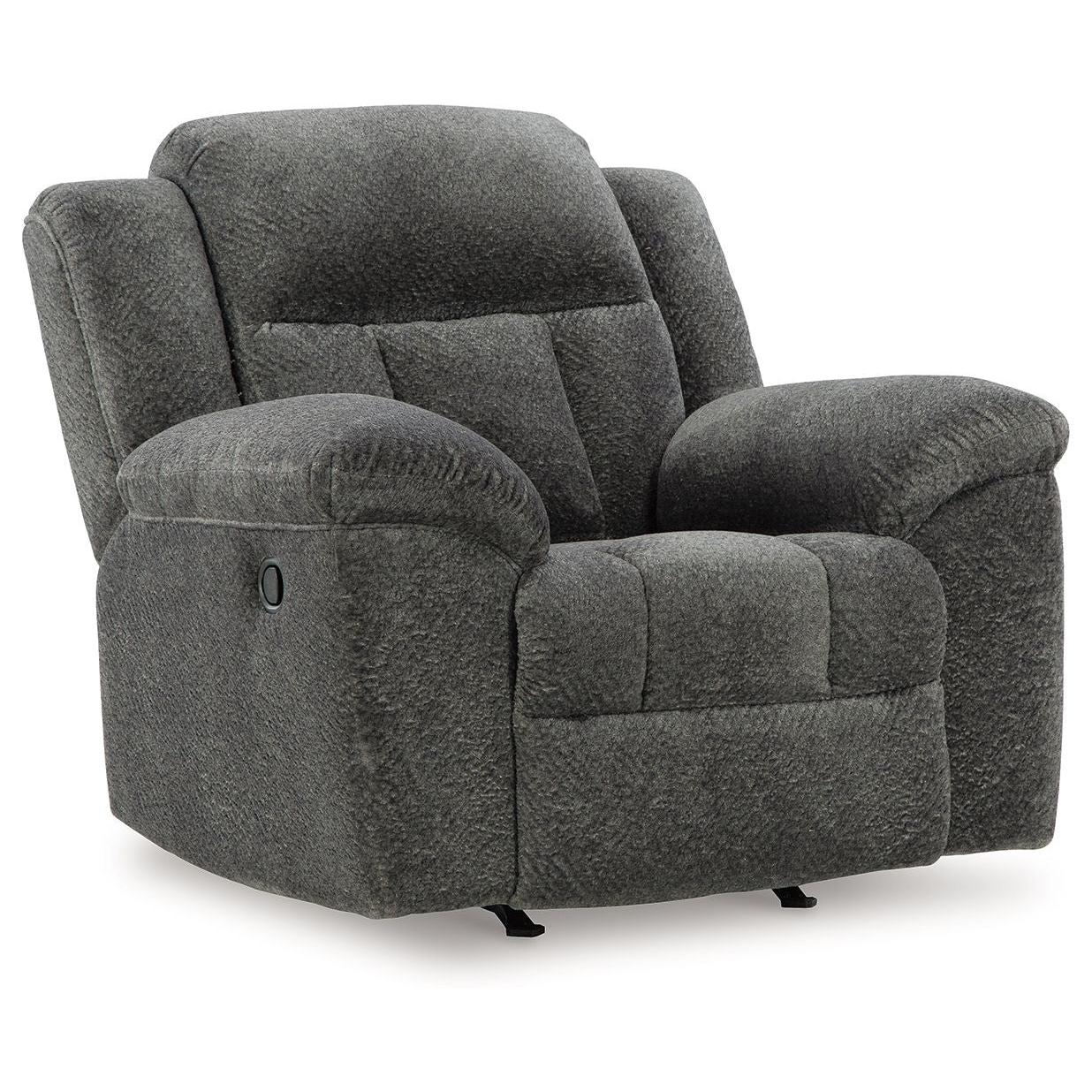 Frohn - Rocker Recliner - Fabric - Graphite
