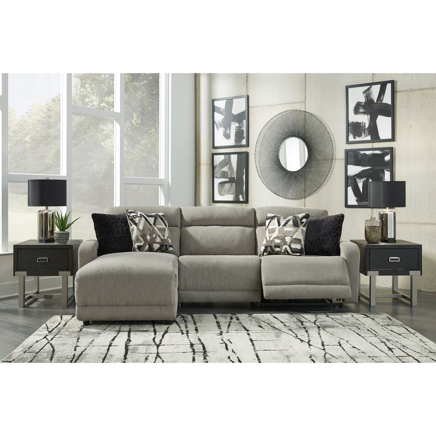 COLLEYVILLE 3 PIECE POWER RECLINING SECTIONAL WITH CHAISE