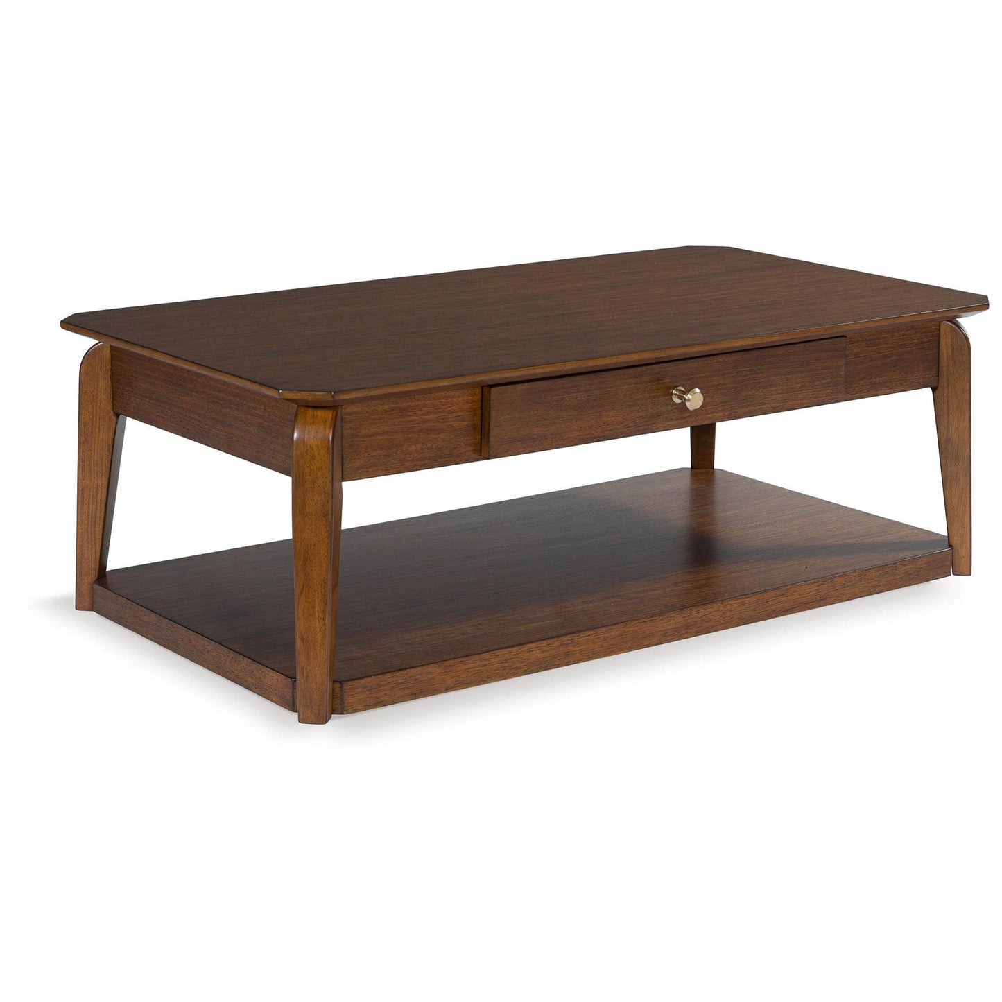 Trenmour - Medium Brown - Rectangular Cocktail Table