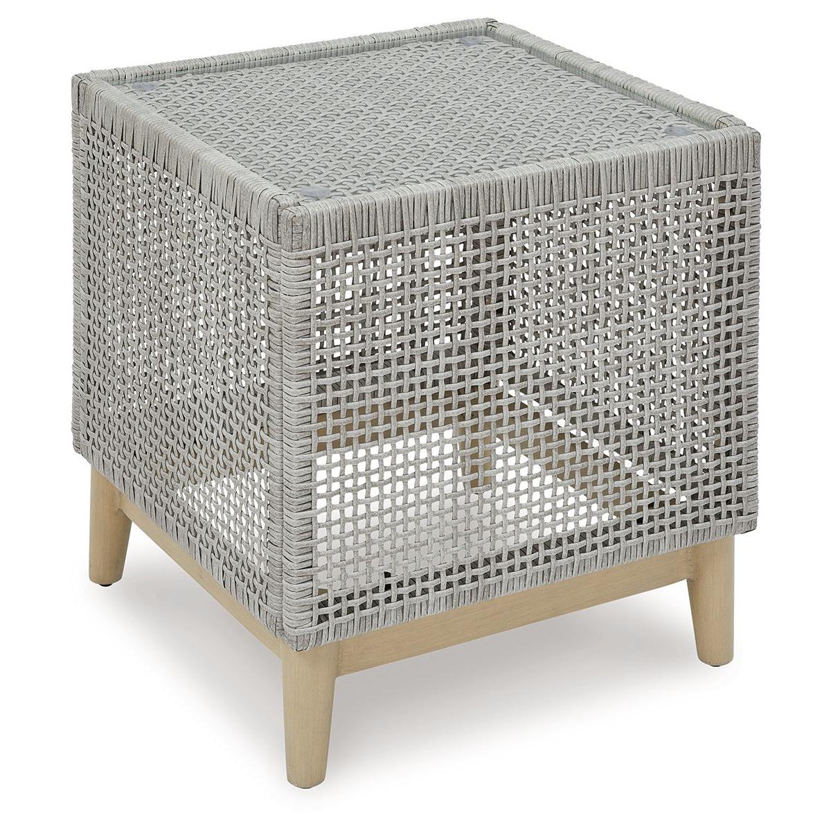 Seton Creek - Gray - Square End Table