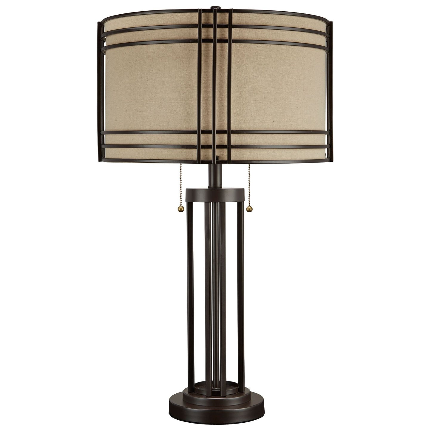 Hanswell - Dark Brown - Metal Table Lamp