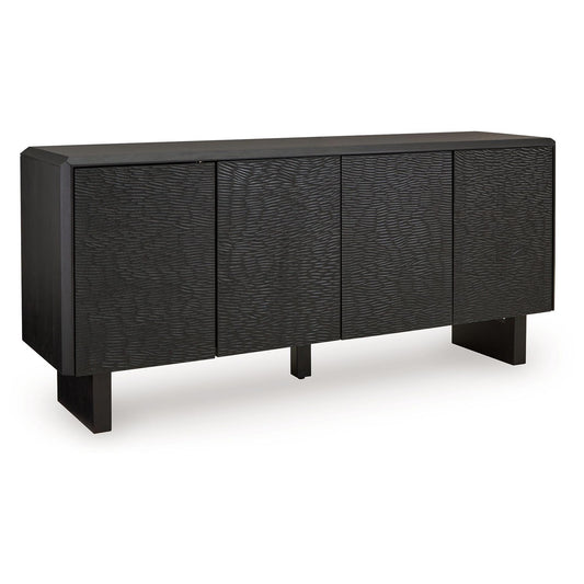 Farrelmore - Black - Accent Cabinet