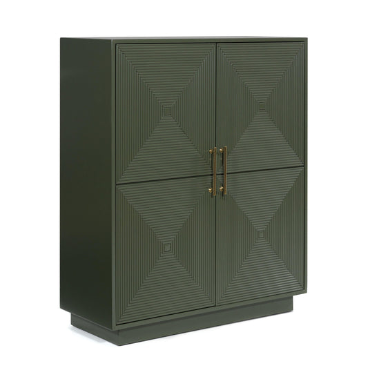 Geirwood - Accent Cabinet - Dark Green