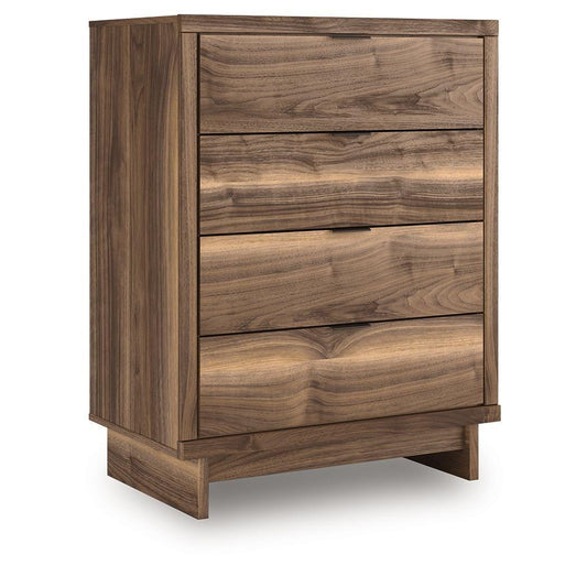 Chirason - Four Drawer Chest - Brown