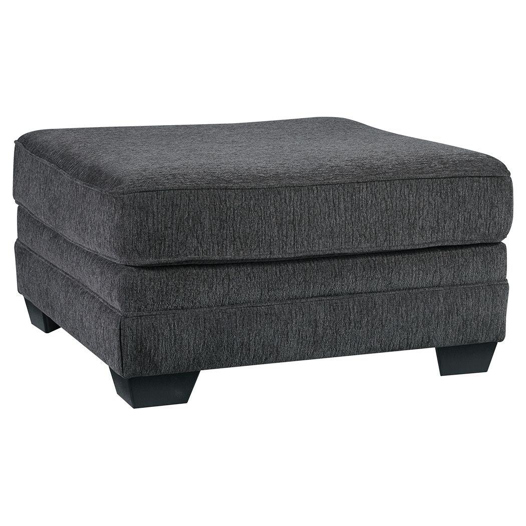 Tracling - Slate - Oversized Accent Ottoman