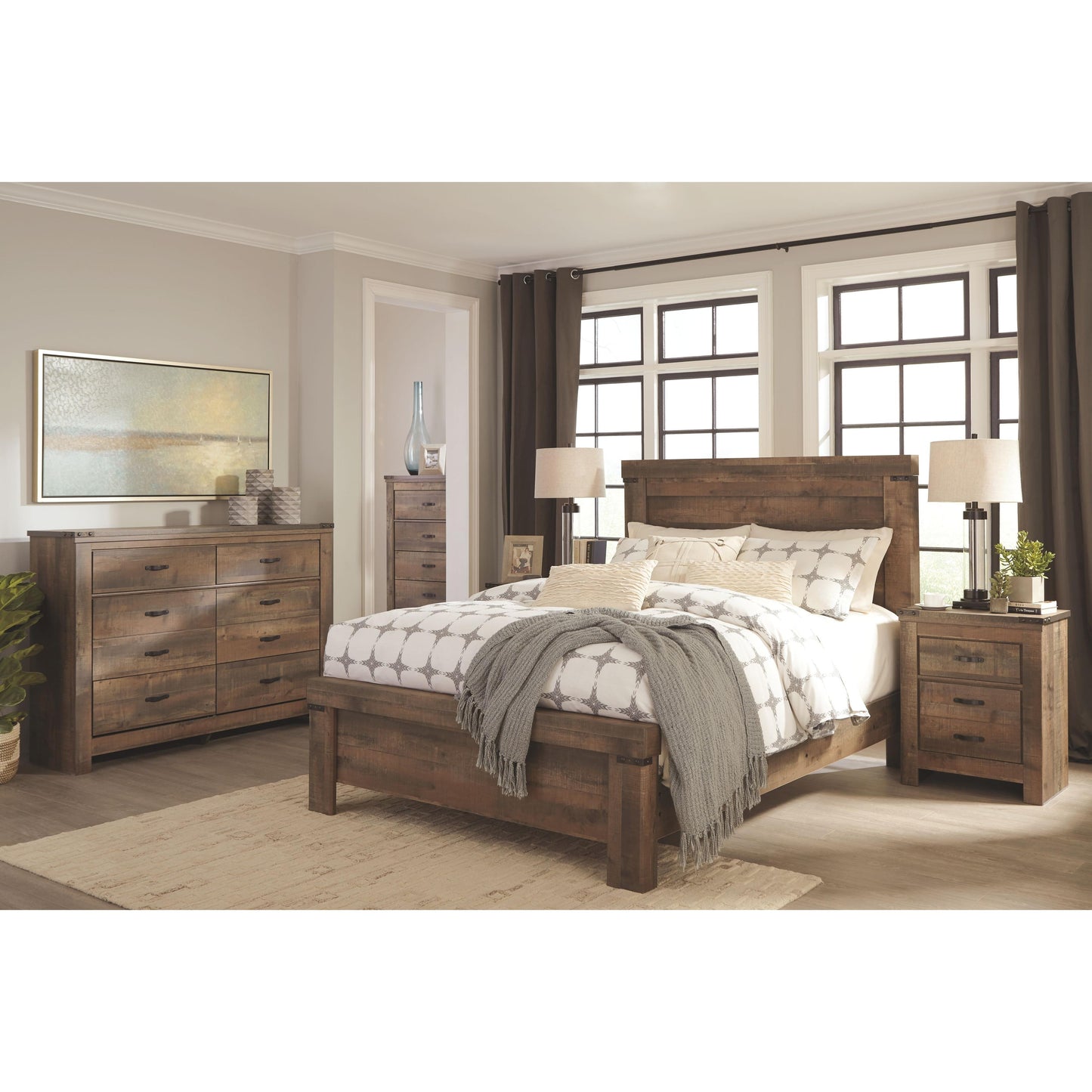 Trinell - Panel Bedroom Set