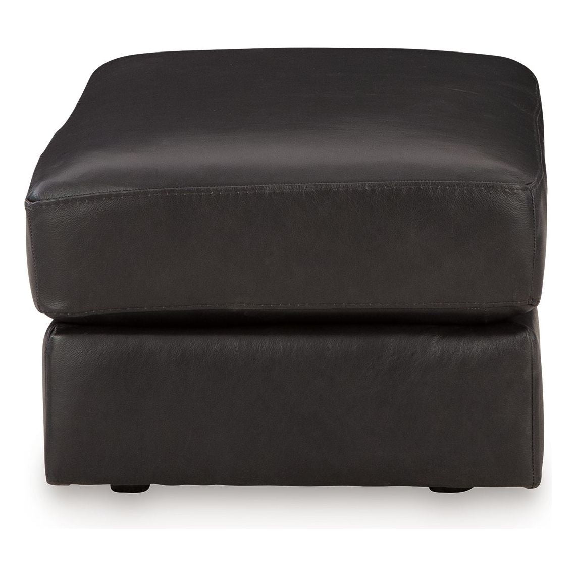 Amiata - Onyx - Ottoman - Leather Match