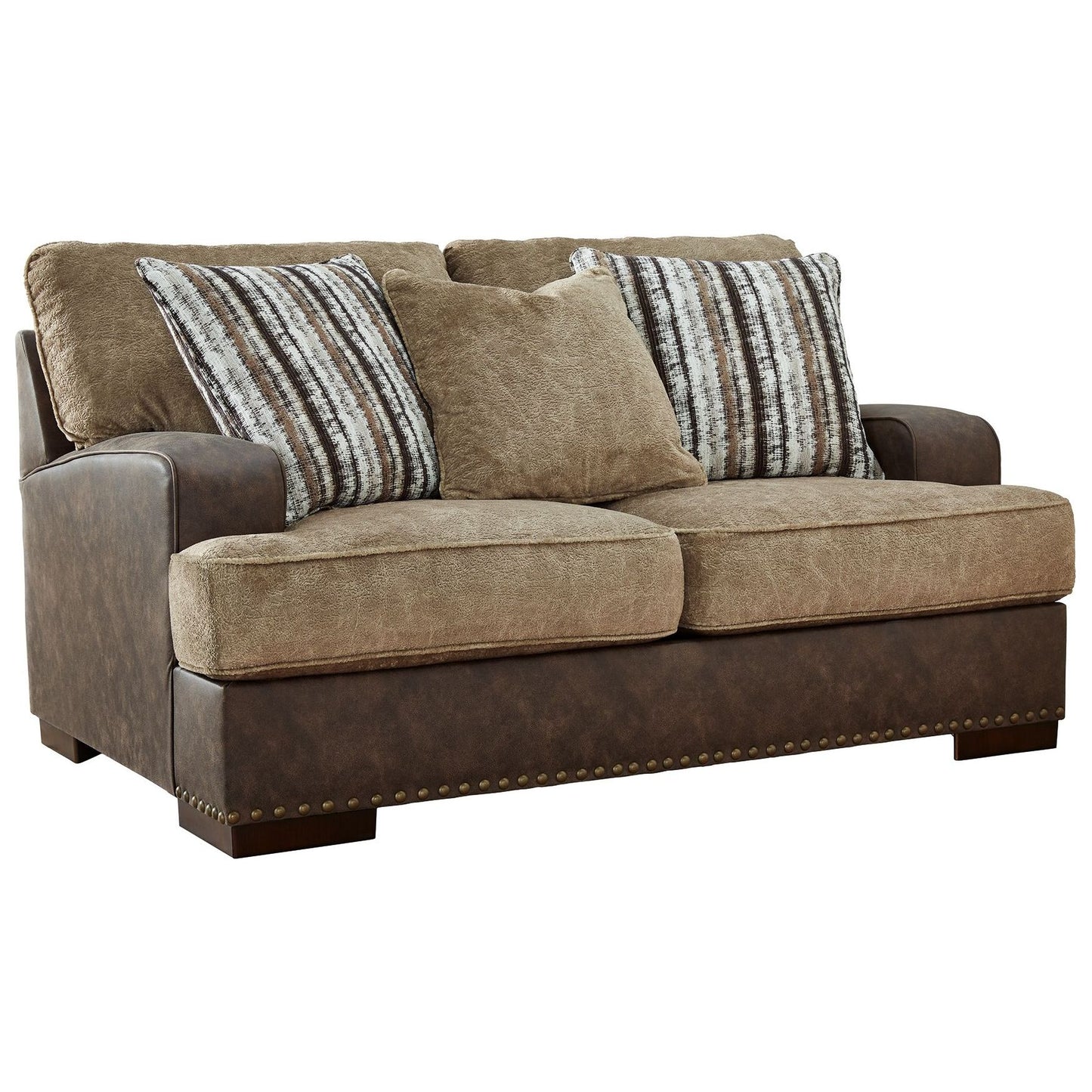 Alesbury - Chocolate - Loveseat