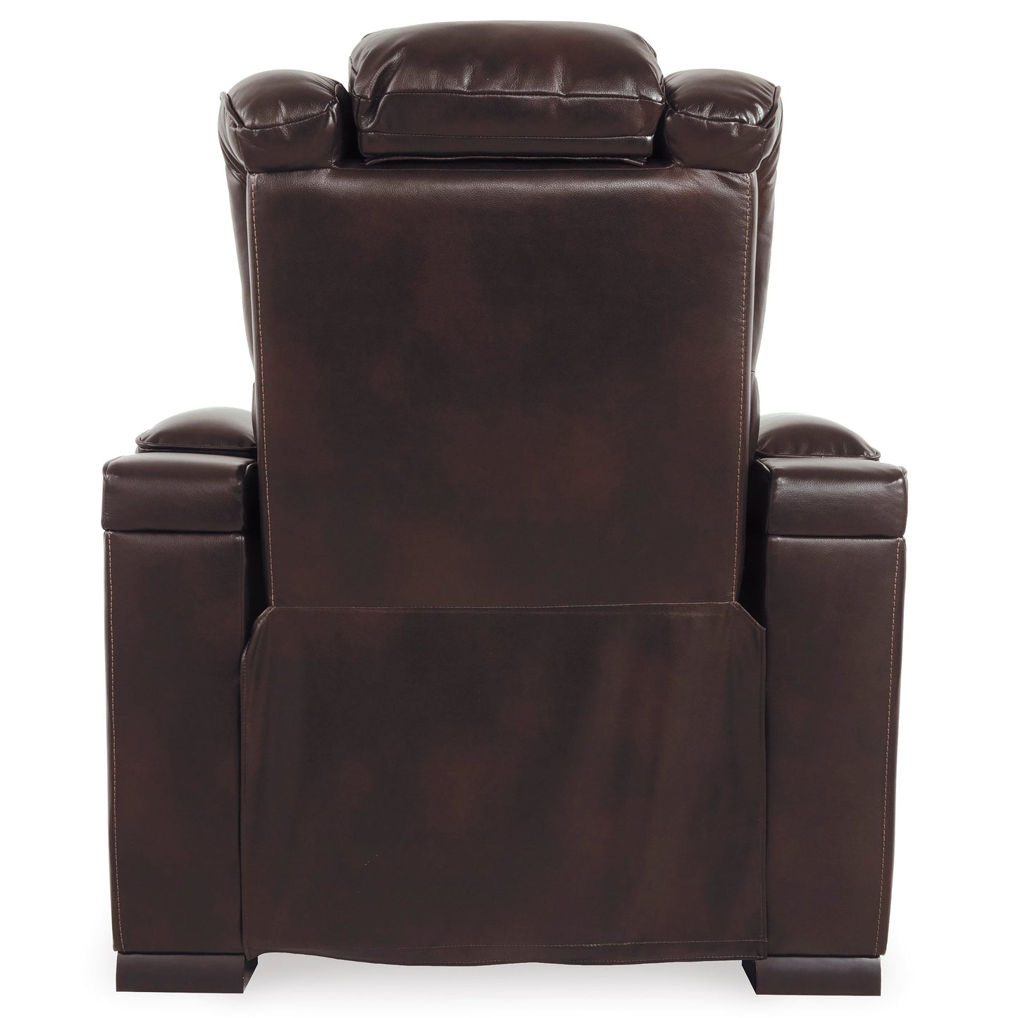 WARNERTON POWER RECLINER CHAIR - CHOCOLATE