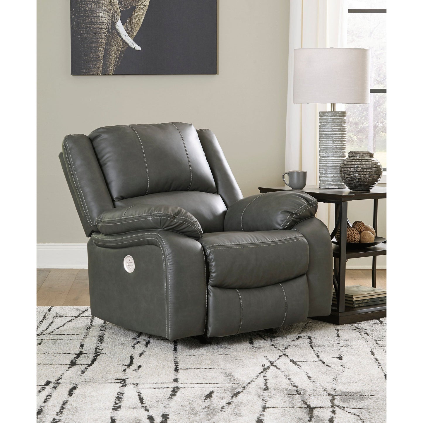 CALDERWELL POWER RECLINER - GRAY