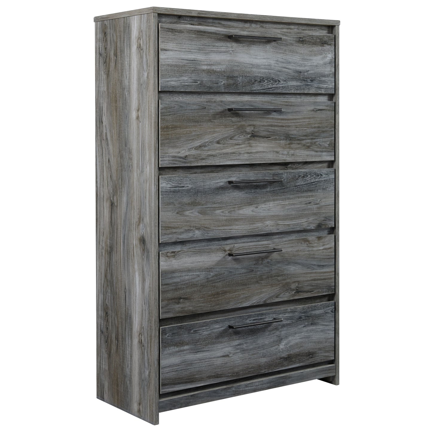 Baystorm - Gray - Five Drawer Chest