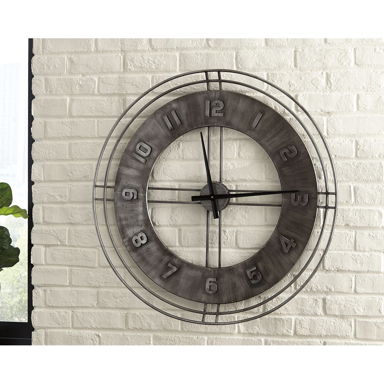 Ana - Antique Gray - Wall Clock