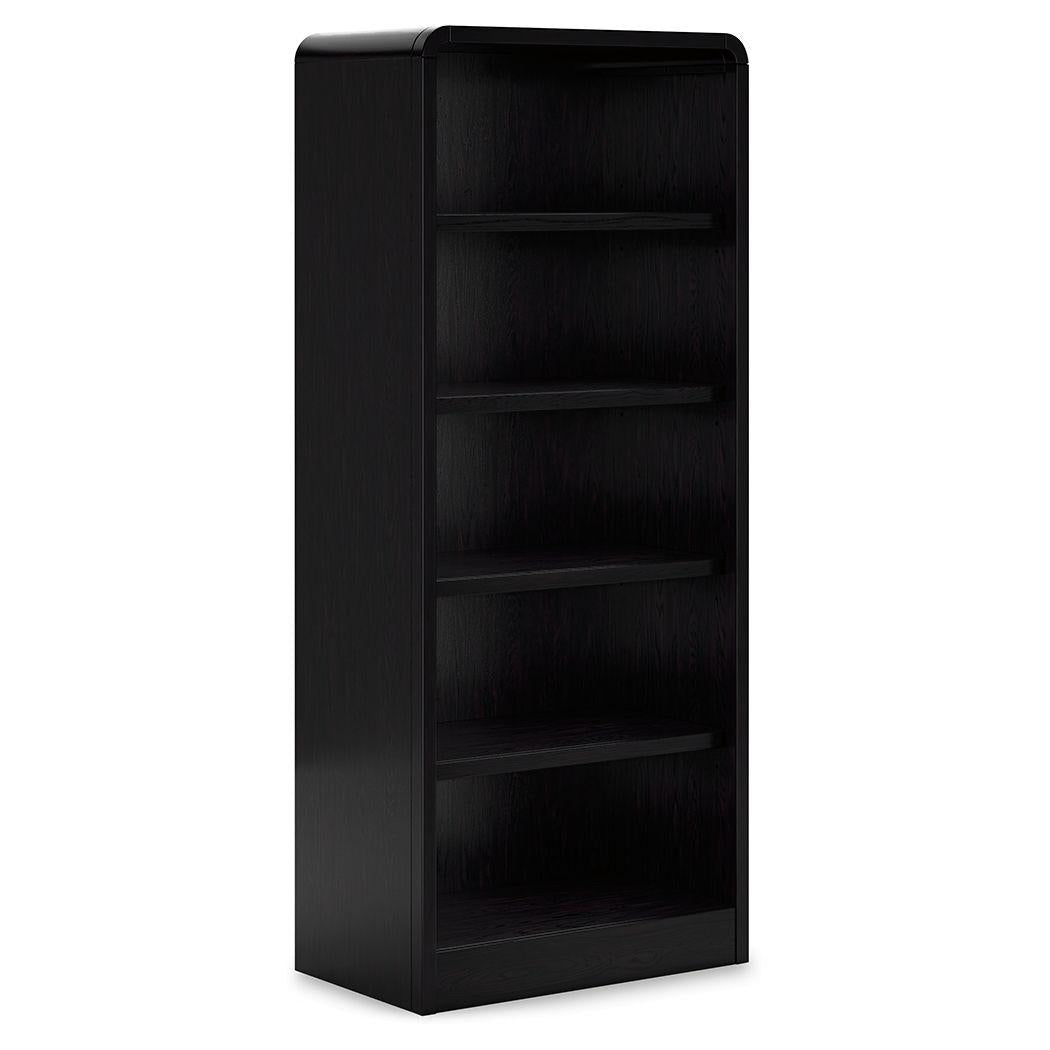 Rowanbeck - Black - Large Bookcase