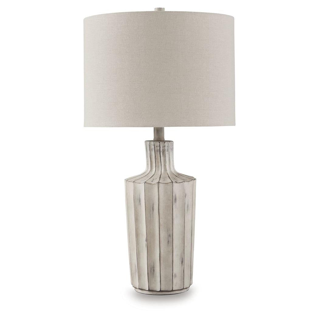 Imre - Distressed Brown - Poly Table Lamp