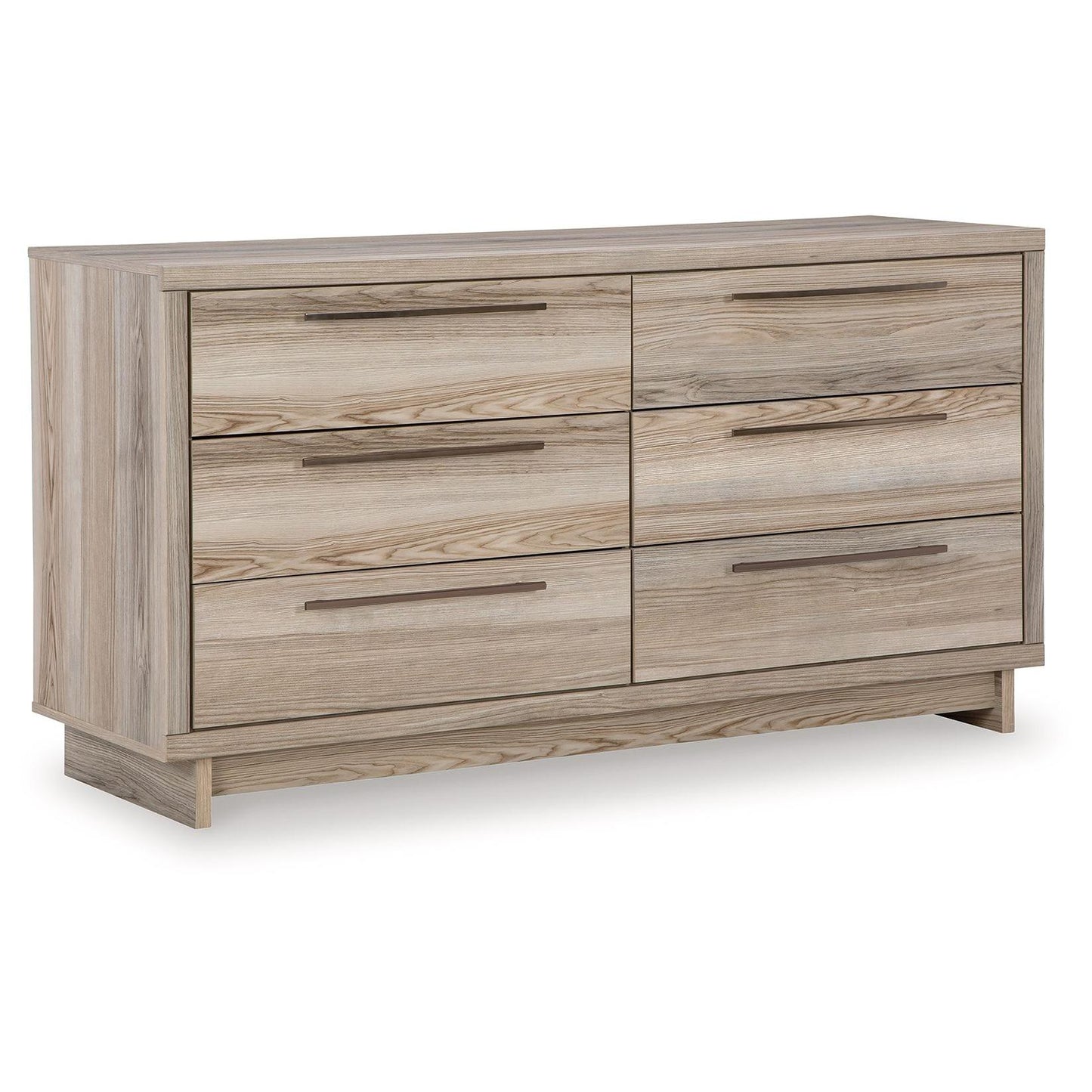 Hasbrick - Tan - Six Drawer Dresser