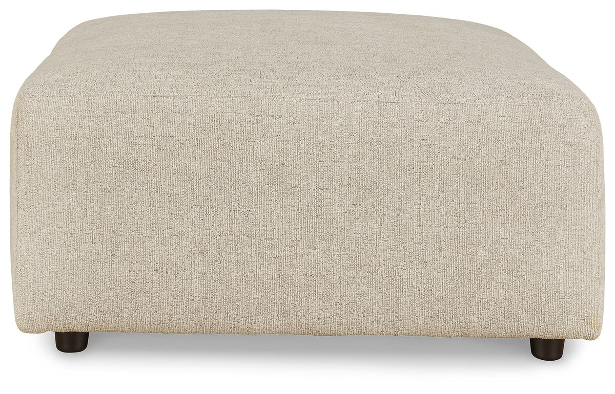 Edenfield - Oversized Accent Ottoman - Linen