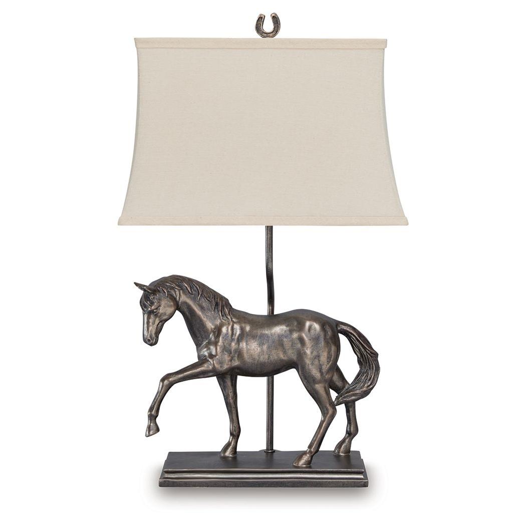 Sandorman - Bronze Finish - Poly Table Lamp