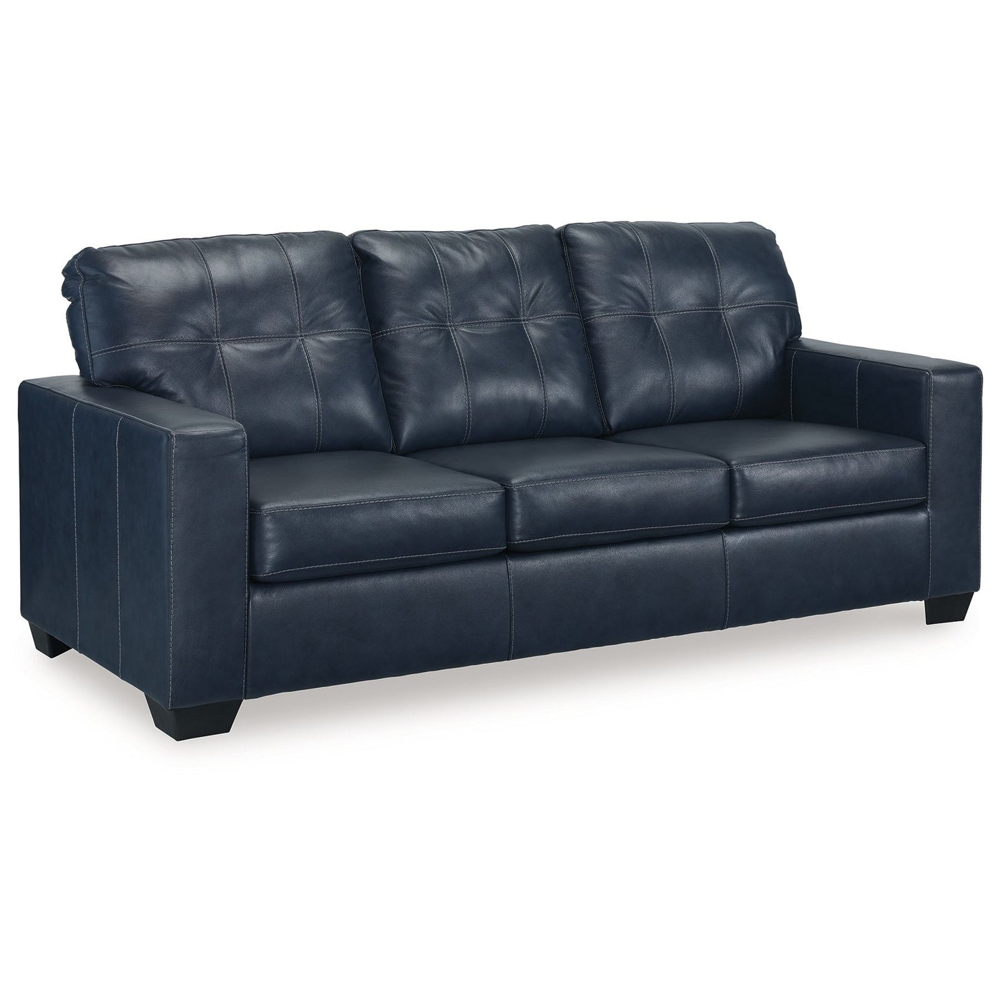 Santorine - Ocean - Queen Sofa Sleeper- Leather Match
